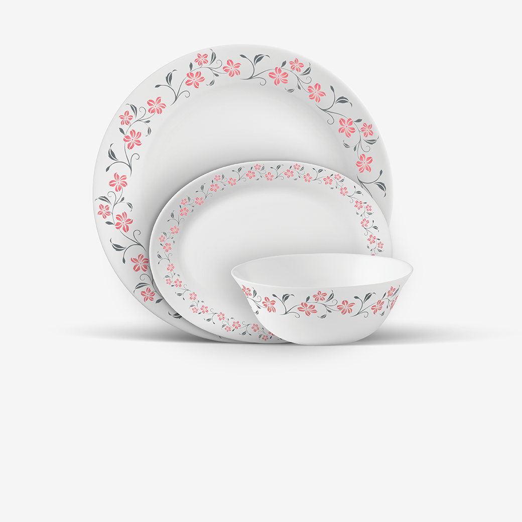 La Opala 40Pcs Dinner Set Ivory Collection