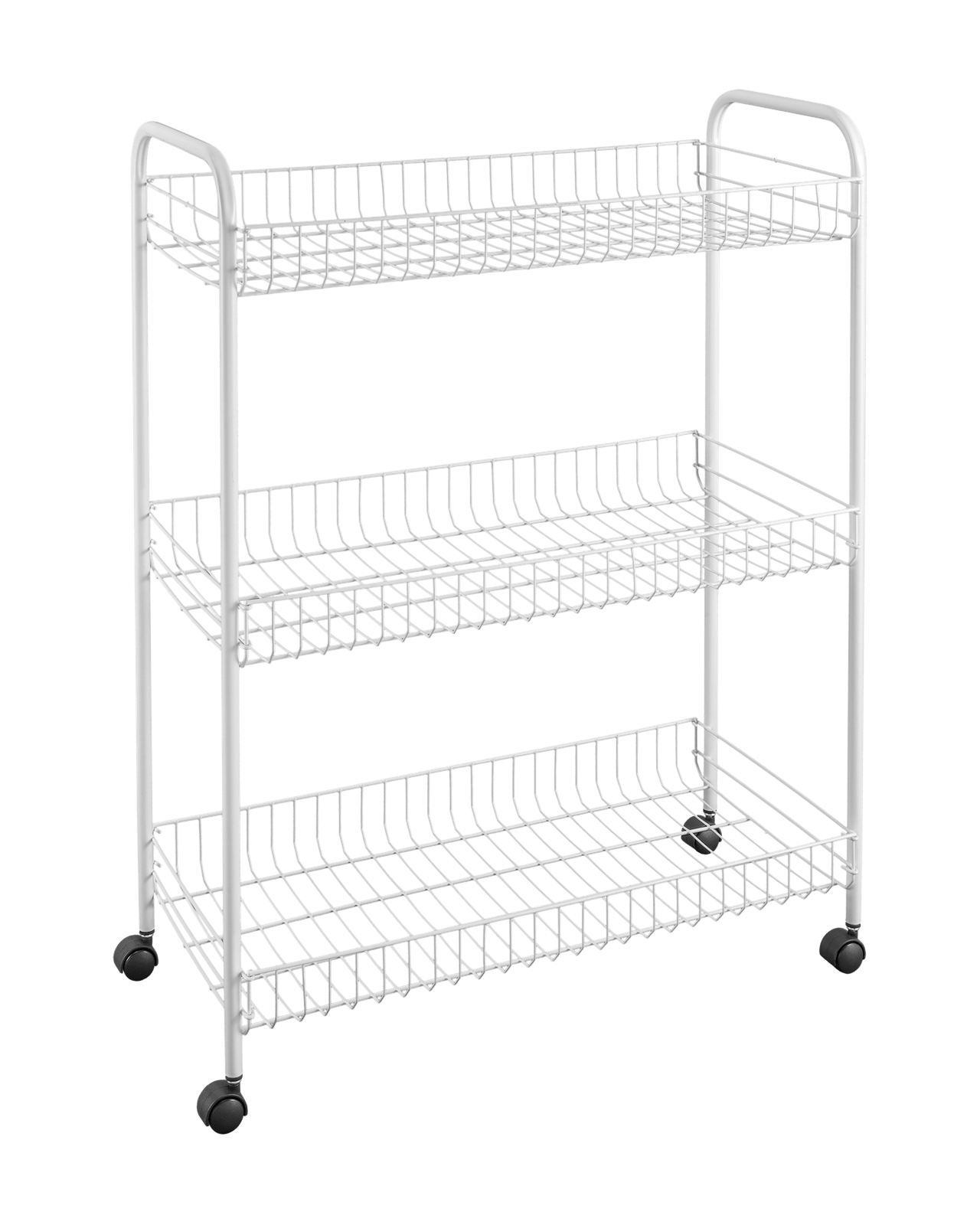 Metaltex 3 Tier Rolling Cart Grande Kitchen Organisers and Storage MT495