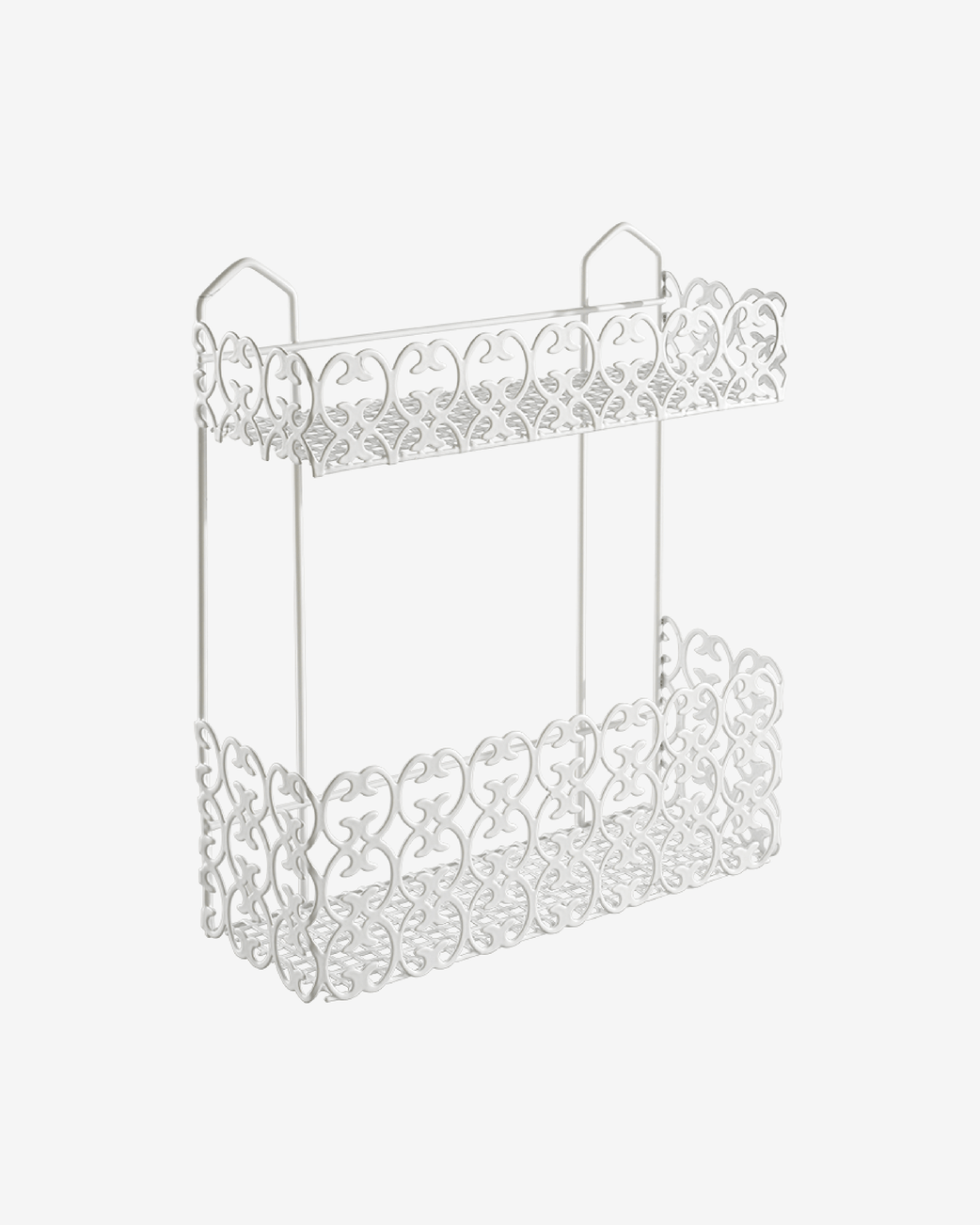 Metaltex Florenz 2 Tier Shelf Bathroom Organisers MT172