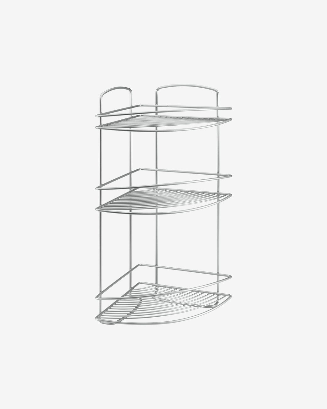 Metaltex Onda 3 Tier Corner Shelf Bathroom Organisers MT178
