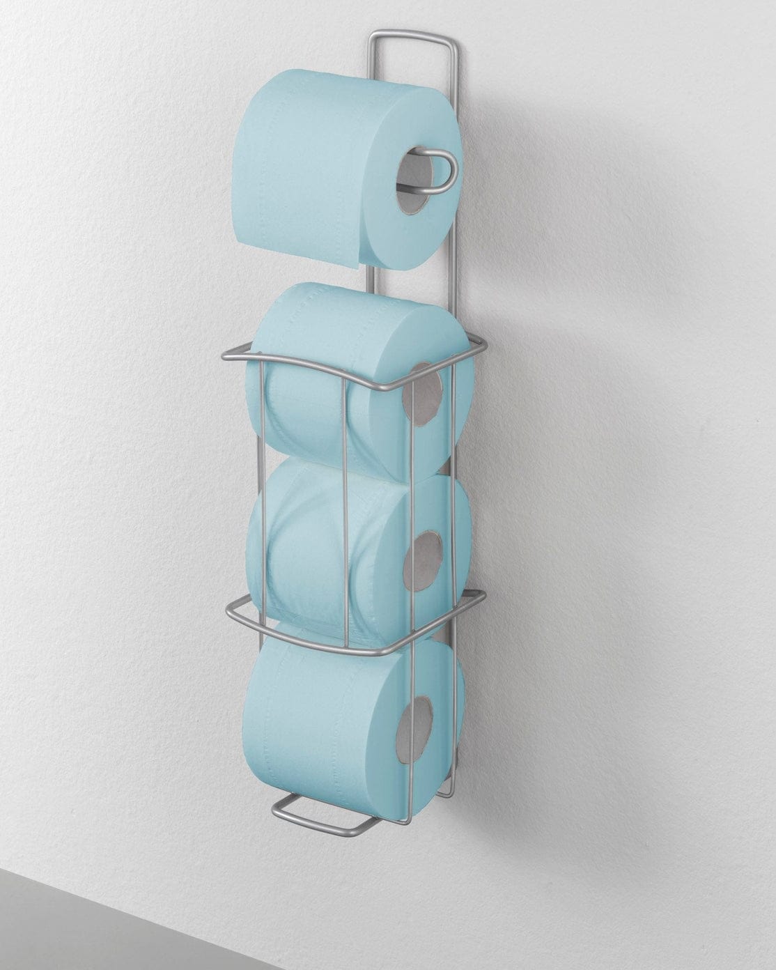 Metaltex Onda Toilet Paper Holder with Dispenser Bathroom Organisers MT429