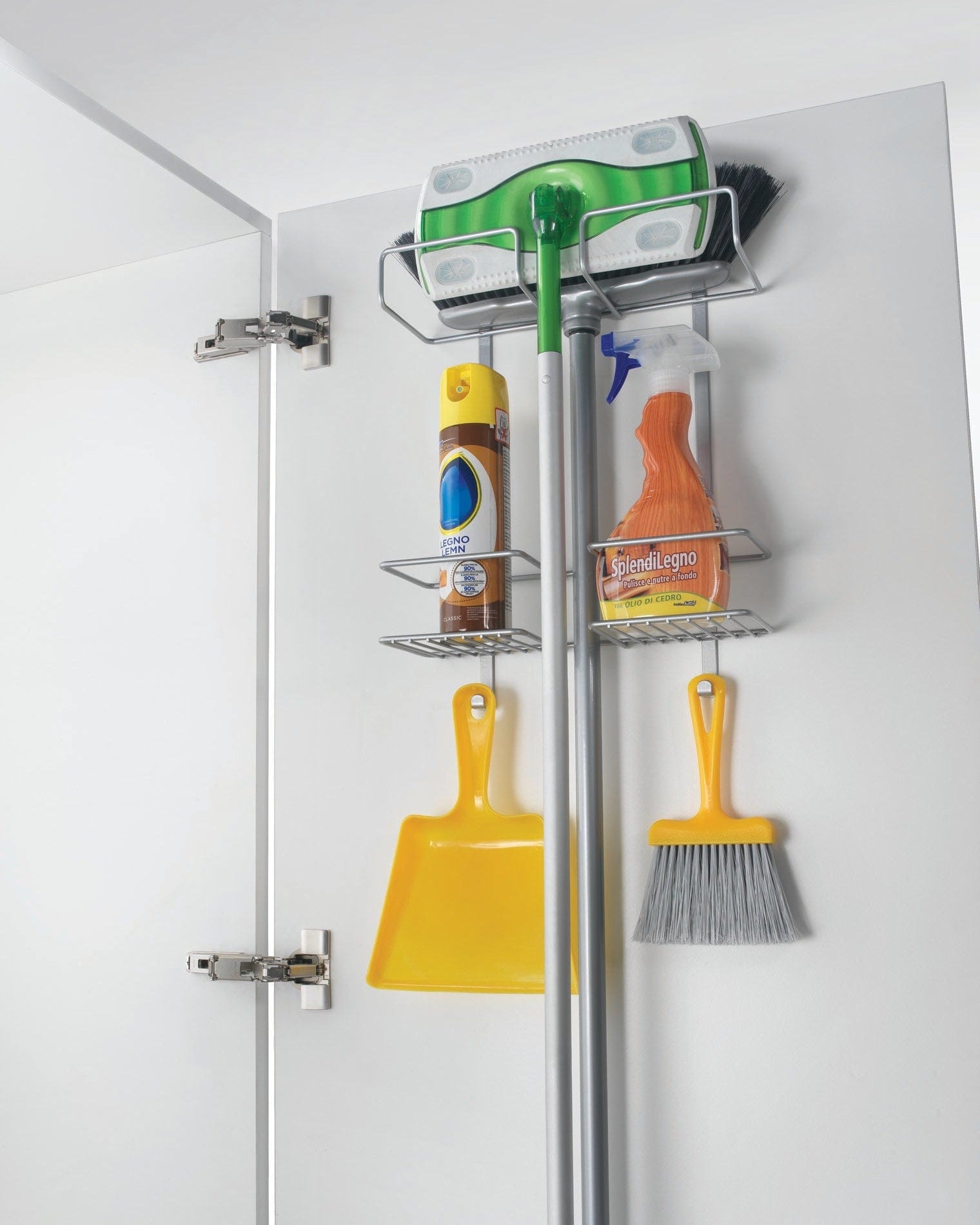 Metaltex Over The Door Broomy Home Organisers MT153