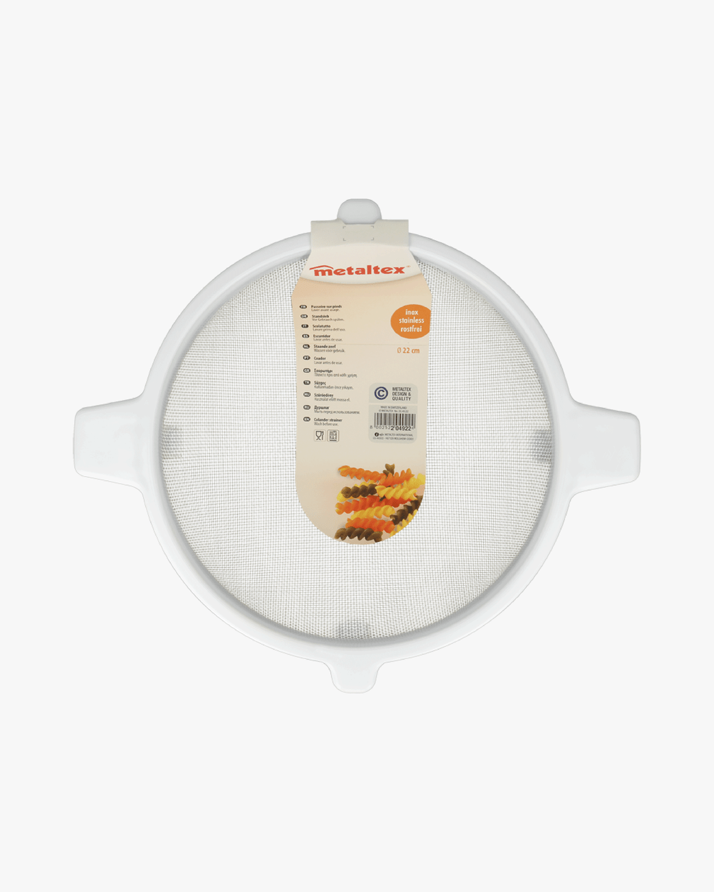 Metaltex PP Steel Colander 22cm Cooking and Preparation Tools MT246