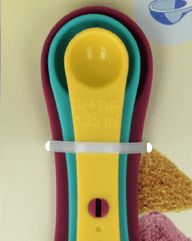 Metaltex Set of 3 Double Measuring Spoon Bakeware MT296