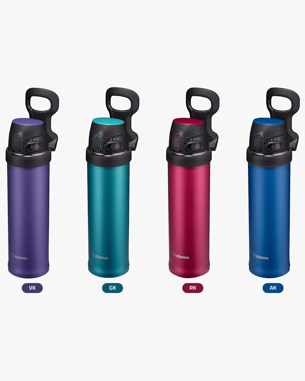 Zojirushi 600ml Flip-and-Go Stainless Mug SM-QAF60 Vacuum Insulated Bottle