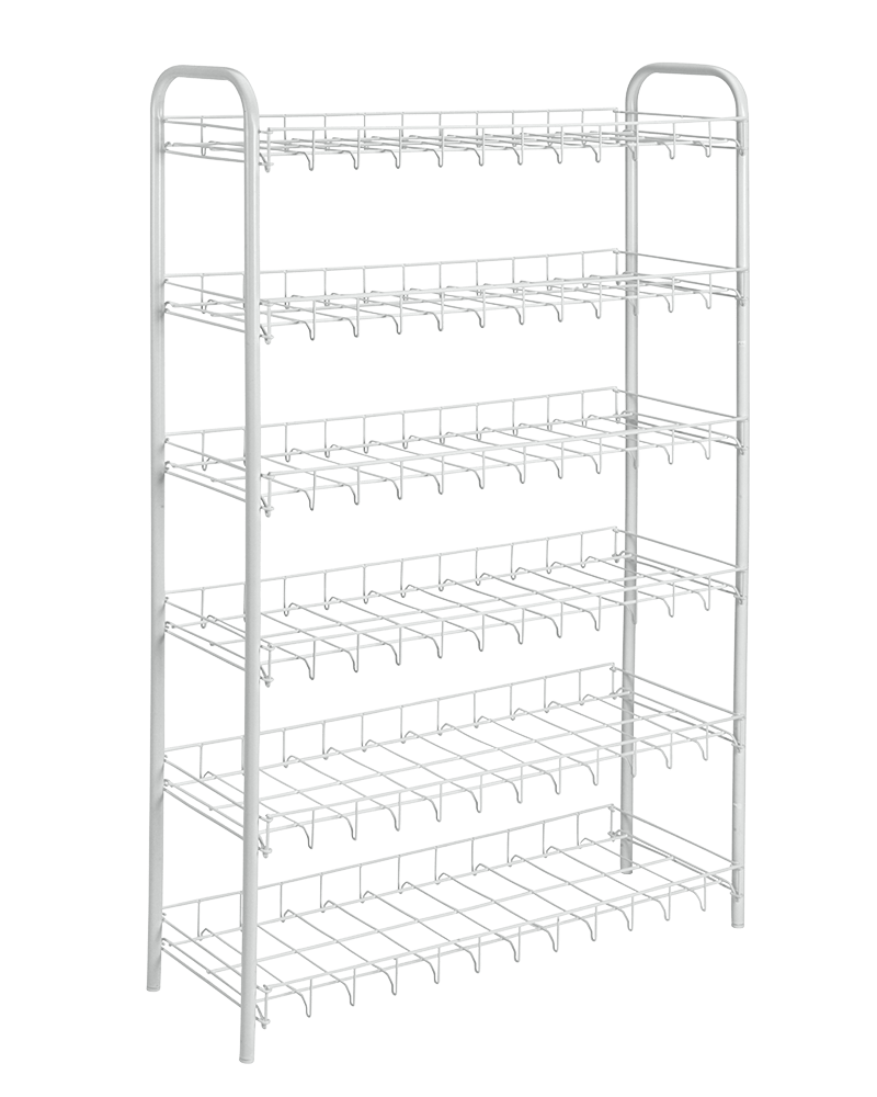 Metaltex 6 Tier Shoe Rack Home Organisers MT336