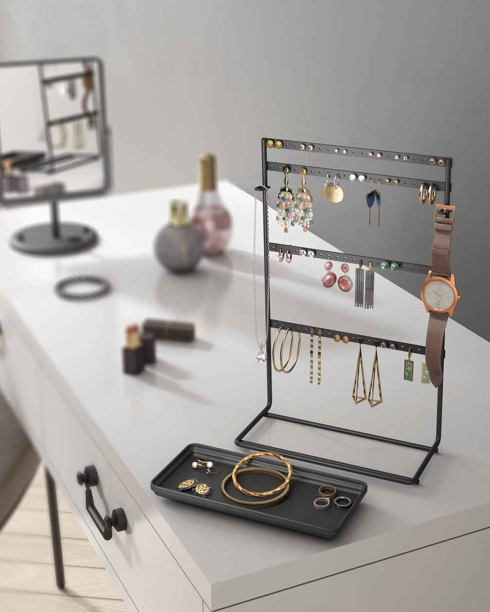 Metaltex Ear Ring Holder Home Organisers MT604