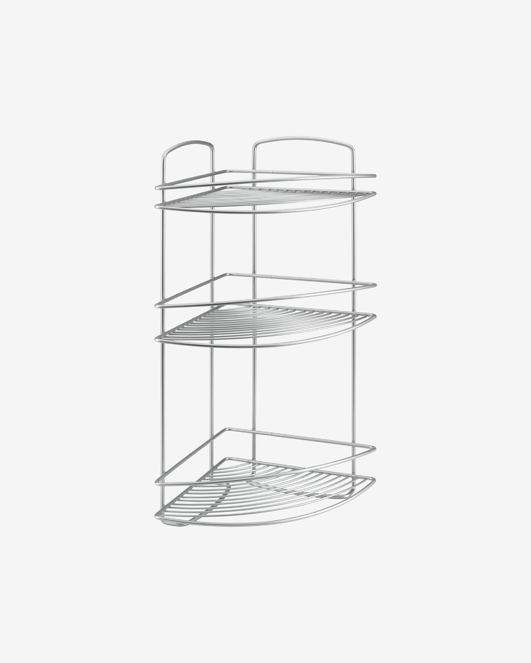 Metaltex Onda 3 Tier Corner Shelf Bathroom Organisers MT178