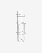 Metaltex Onda Toilet Paper Holder with Dispenser Bathroom Organisers MT429