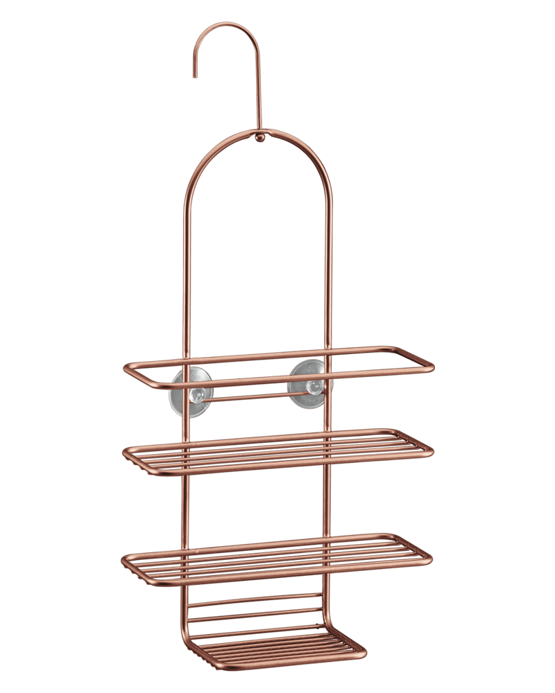 Metaltex Reflex Copper Shower Caddy Bathroom Organisers MT410