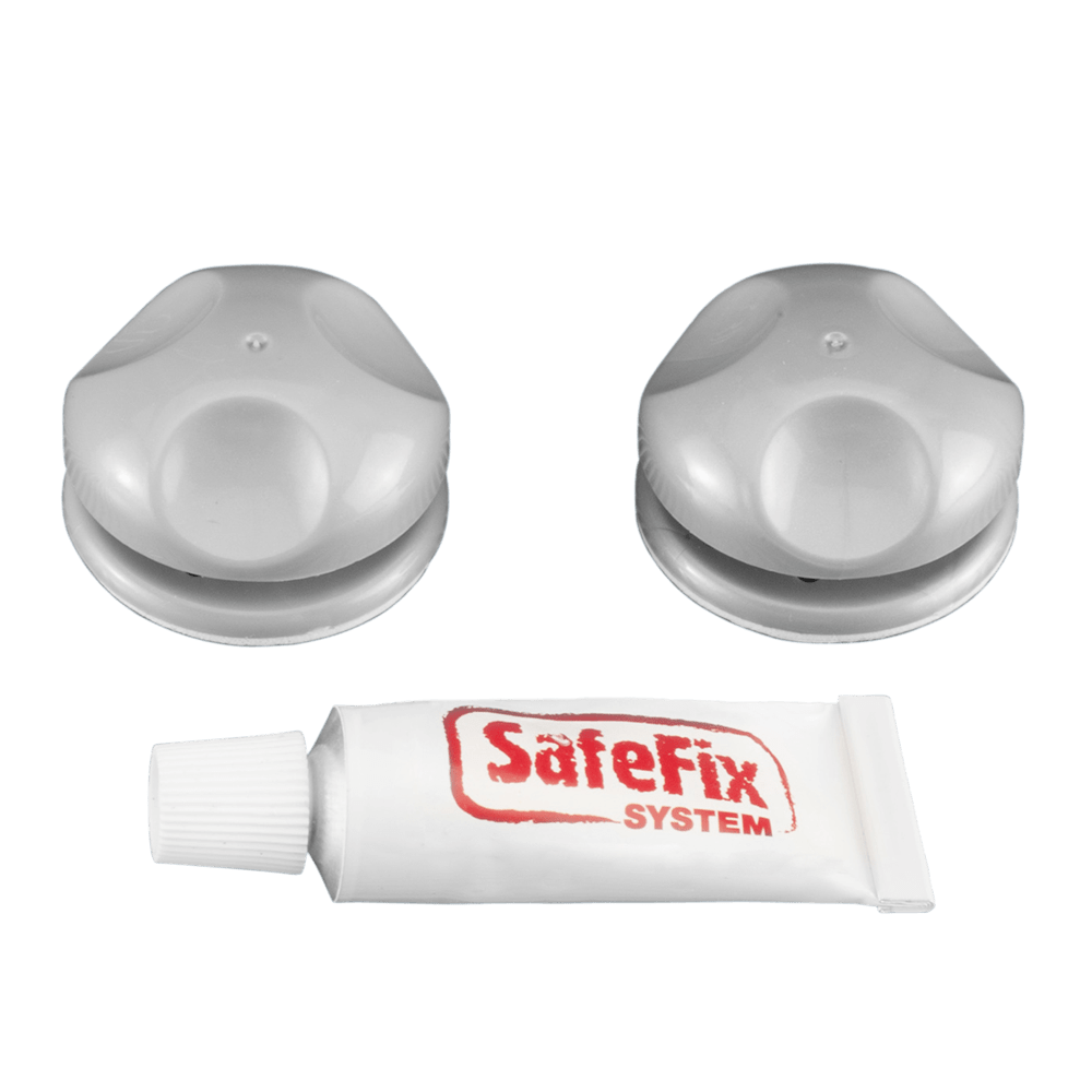 Metaltex Viva Set 2 Elements Safefix Bathroom Organisers MT341